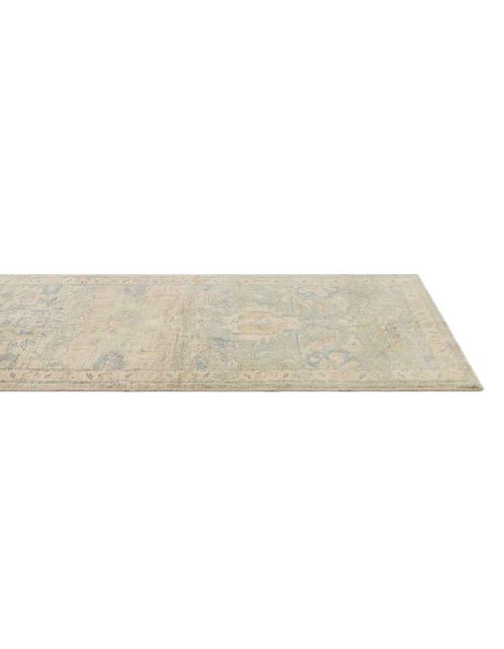 2' 10 x 14' 9 Hand Knotted Oushak Wool Runner Rug