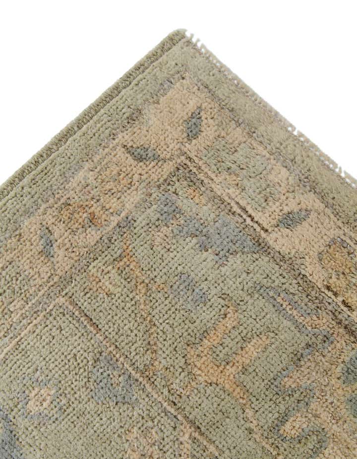 2' 10 x 14' 9 Hand Knotted Oushak Wool Runner Rug