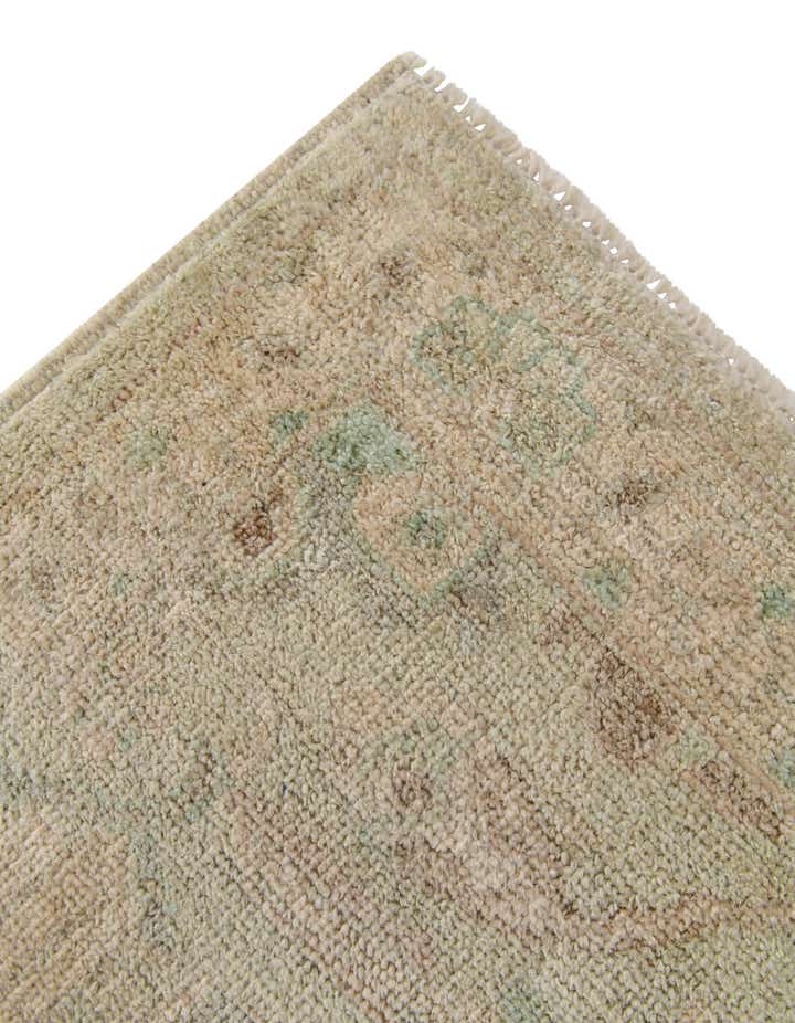 2' 9 x 13' 8 Hand Knotted Oushak Wool Runner Rug