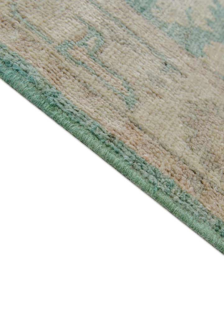 2' 9 x 9' 5 Hand Knotted Oushak Wool Runner Rug