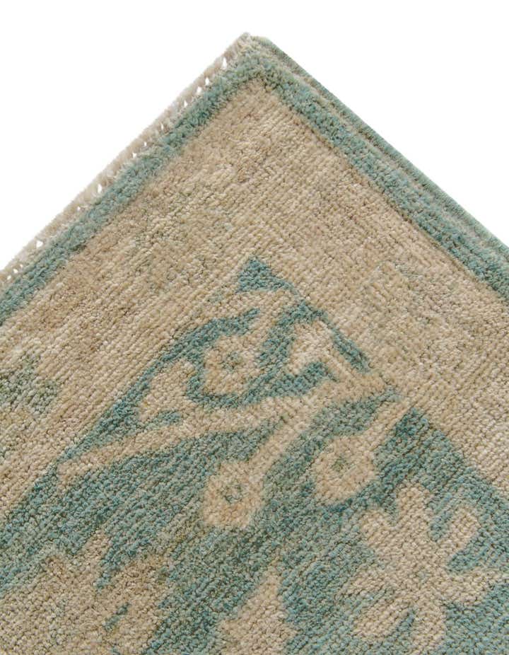 2' 11 x 11' 7 Hand Knotted Oushak Wool Runner Rug