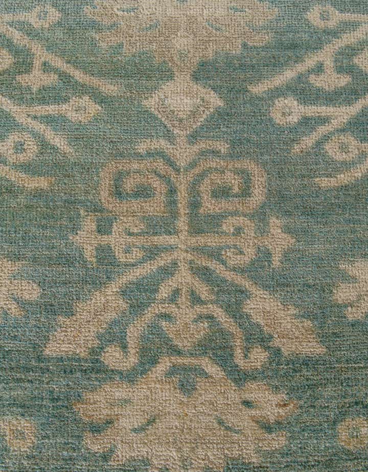 2' 11 x 11' 7 Hand Knotted Oushak Wool Runner Rug