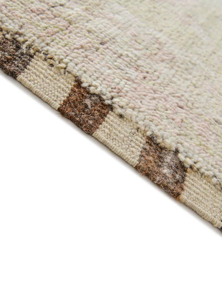 Detail image of 2' 9 x 10' 3  Hand Knotted Oushak Wool Runner Rug