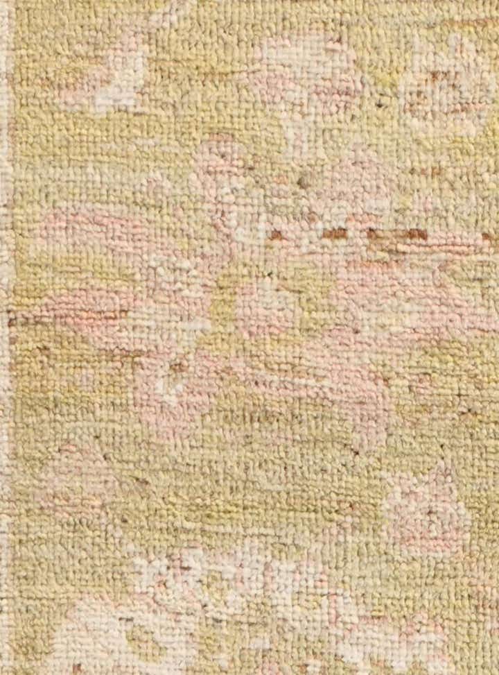2' 9 x 10' 3 Hand Knotted Oushak Wool Runner Rug
