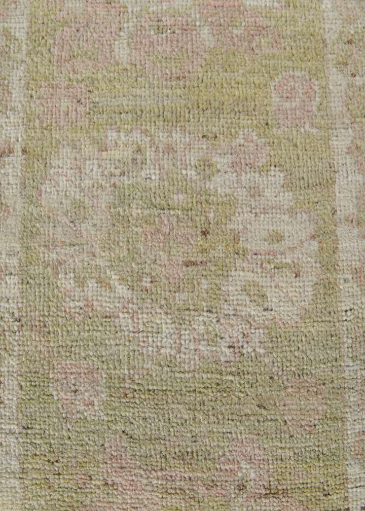 2' 9 x 10' 3 Hand Knotted Oushak Wool Runner Rug