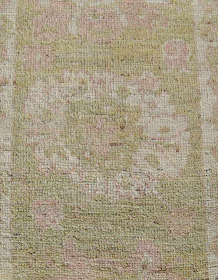 2' 9 x 10' 3 Hand Knotted Oushak Wool Runner Rug