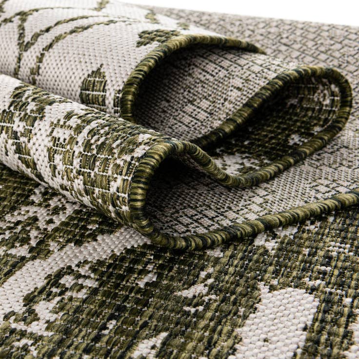 Detail image of 3' 3 x 14' Easy-Clean Bohemian Indoor / Outdoor Runner Rug