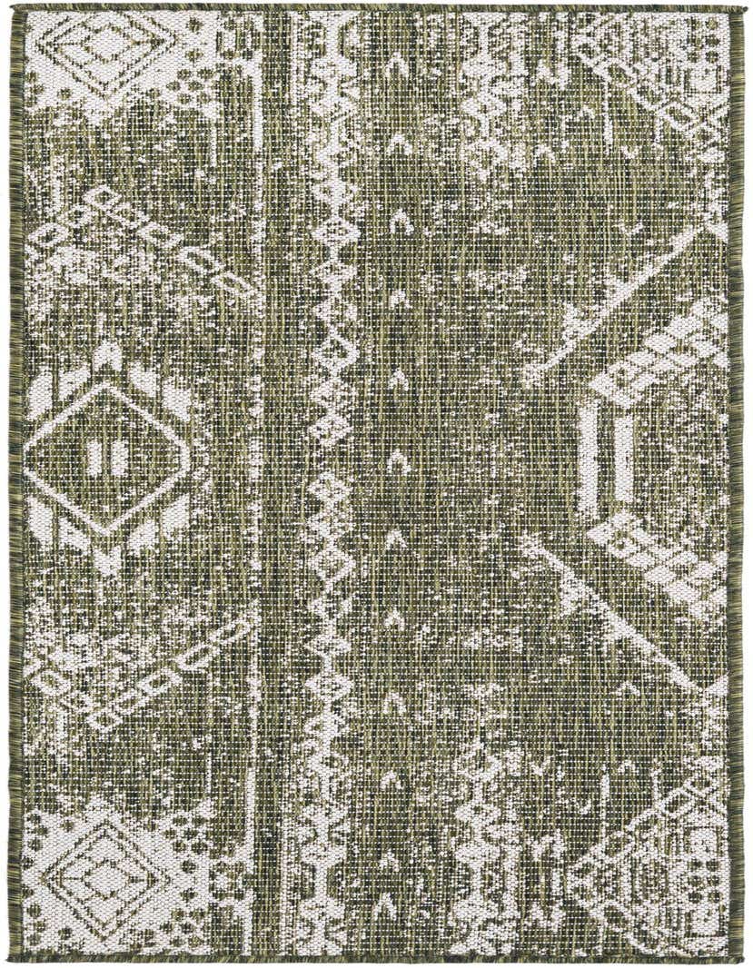 2' x 5' 3 Easy-Clean Bohemian Indoor / Outdoor Runner Rug