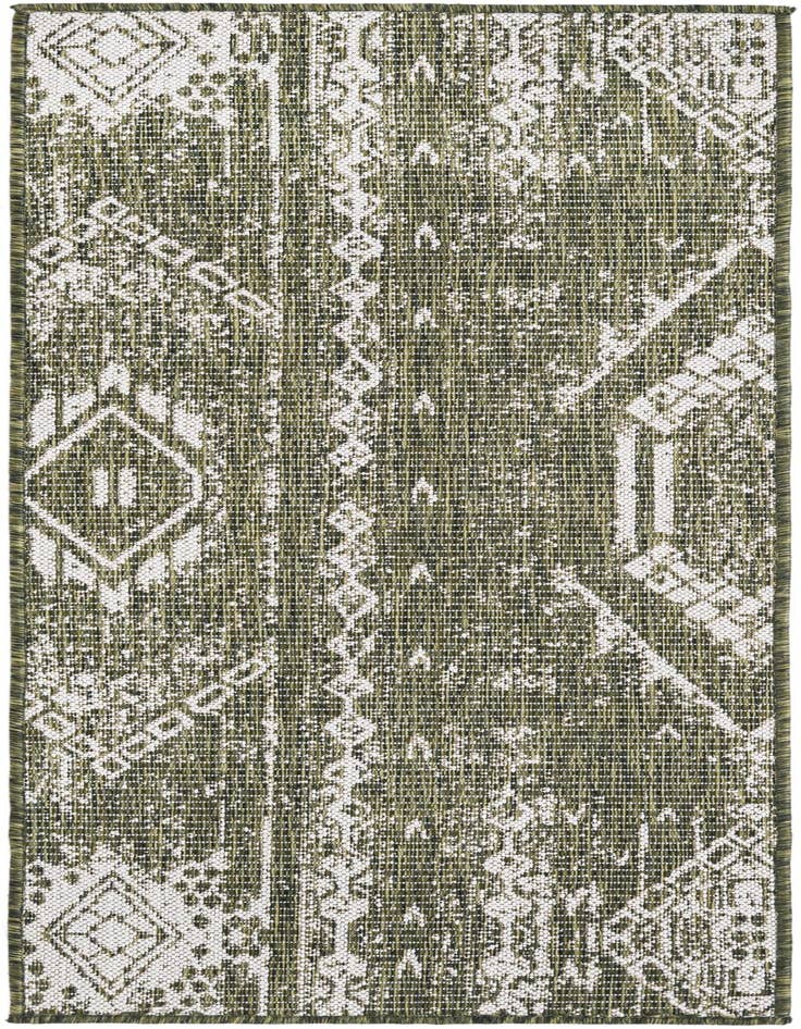 Detail image of 2' x 5' 3 Easy-Clean Bohemian Indoor / Outdoor Runner Rug