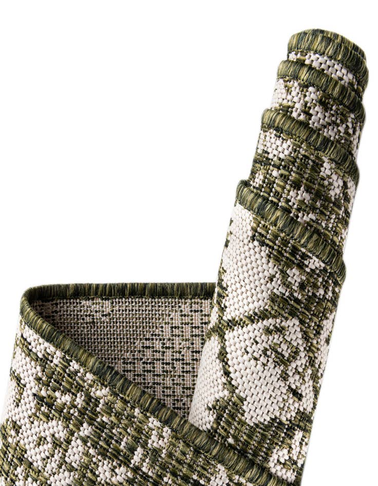 Detail image of 2' 7 x 12' Easy-Clean Bohemian Indoor / Outdoor Runner Rug