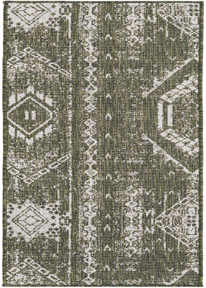2' x 6' Easy-Clean Bohemian Indoor / Outdoor Runner Rug