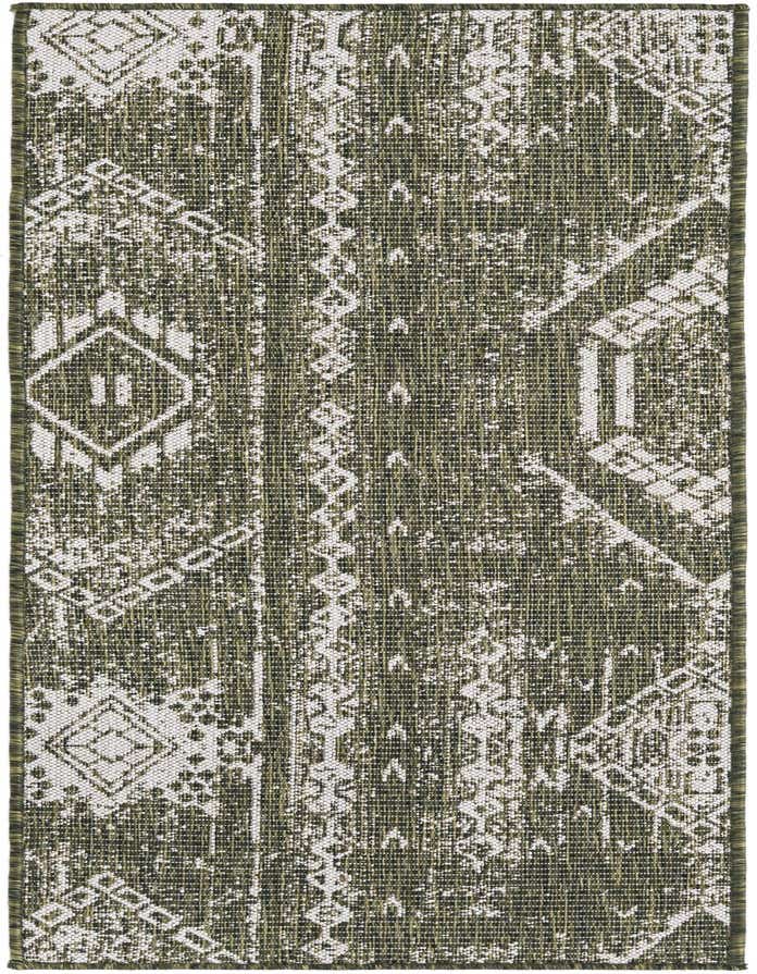 2' x 6' Easy-Clean Bohemian Indoor / Outdoor Runner Rug