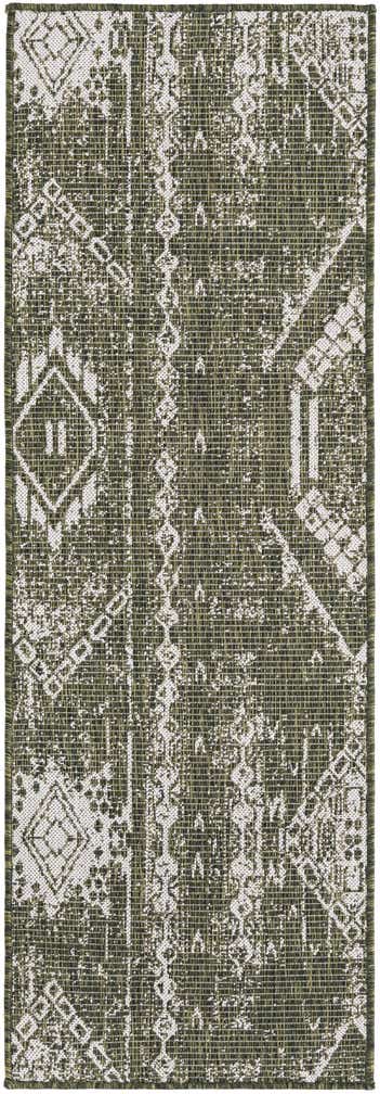 2' x 6' Easy-Clean Bohemian Indoor / Outdoor Runner Rug