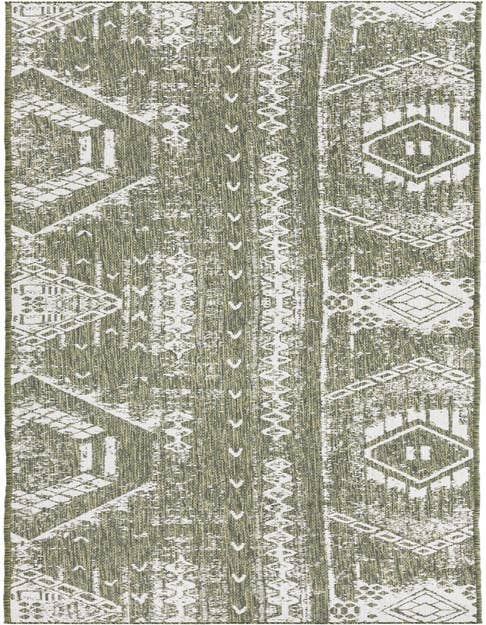 Detail image of 3' 3 x 14' Easy-Clean Bohemian Indoor / Outdoor Runner Rug