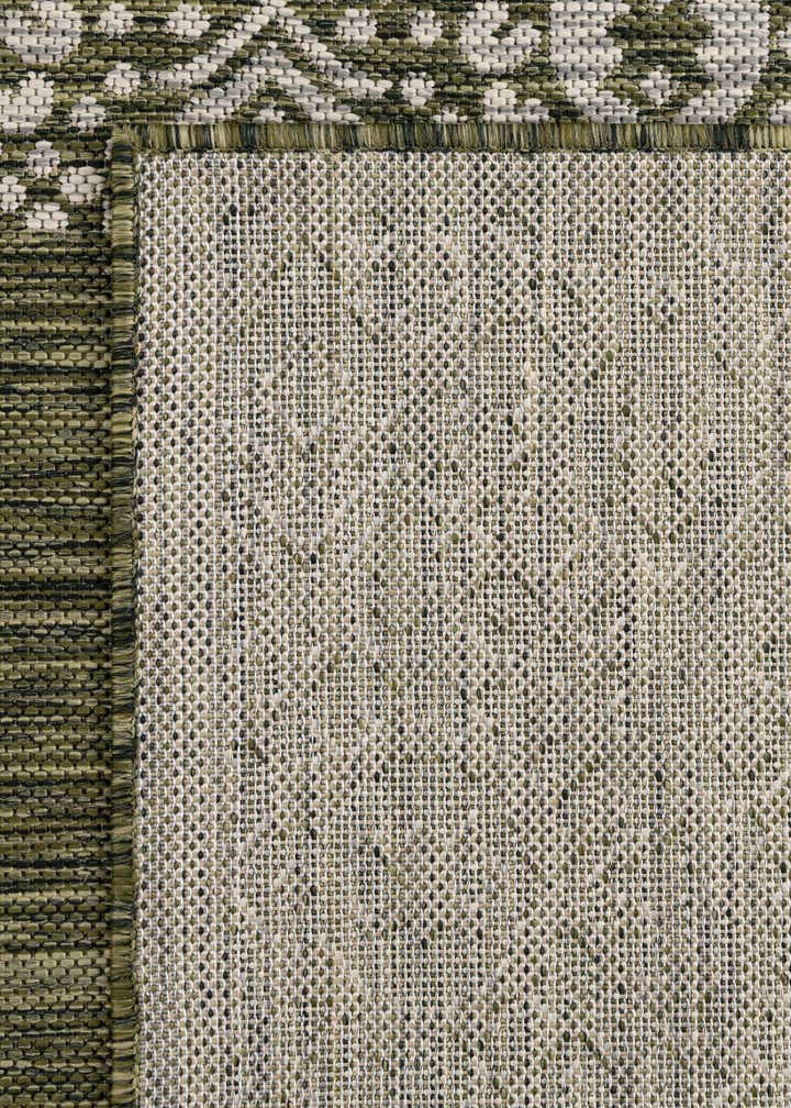 2' x 6' Easy-Clean Border Indoor / Outdoor Runner Rug