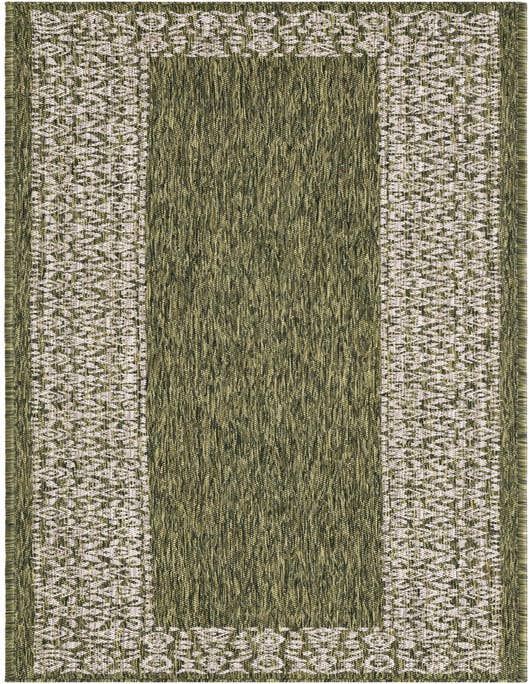 Detail image of 2' x 8' Easy-Clean Border Indoor / Outdoor Runner Rug