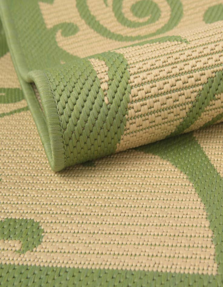 Detail image of 2' 2 x 6' Easy-Clean Botanical Indoor / Outdoor Runner Rug