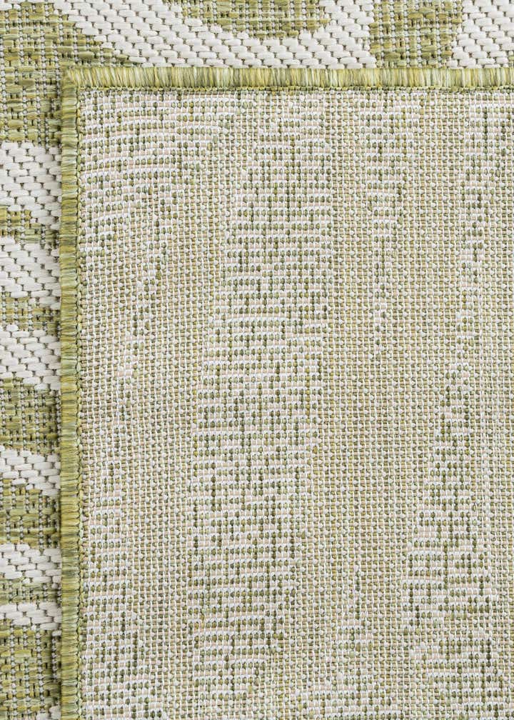 2' x 6' Easy-Clean Botanical Indoor / Outdoor Runner Rug