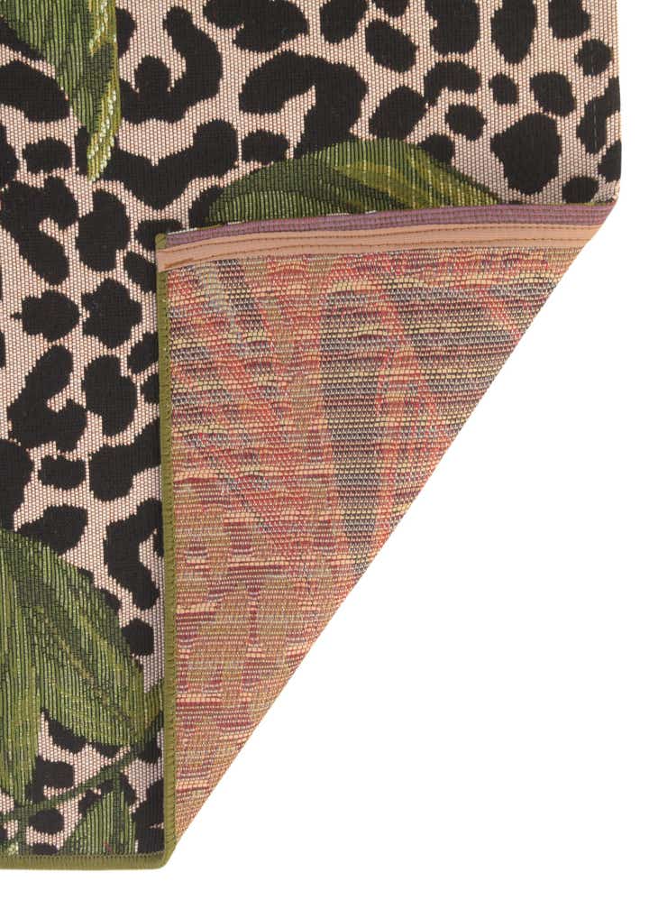 2' x 8' Easy-Clean Botanical Indoor / Outdoor Runner Rug