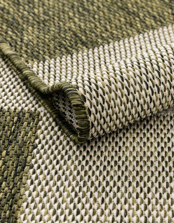 2' x 8' Easy-Clean Checkered Indoor / Outdoor Runner Rug