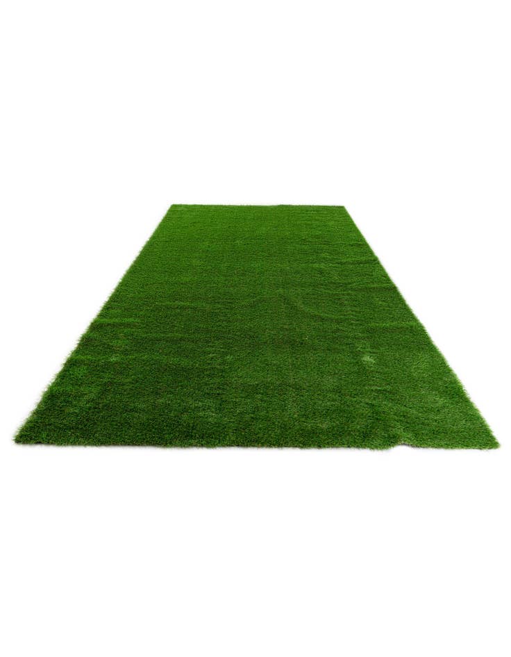Detail image of 7' x 13' 2  Washable Grass Indoor / Outdoor Runner Rug