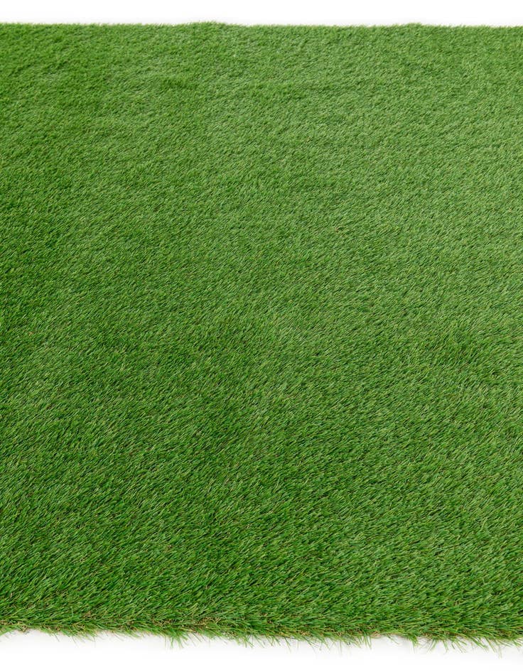 Detail image of 7' x 13' 2  Washable Grass Indoor / Outdoor Runner Rug