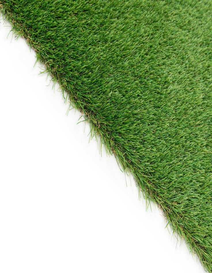 Detail image of 7' x 13' 2  Washable Grass Indoor / Outdoor Runner Rug