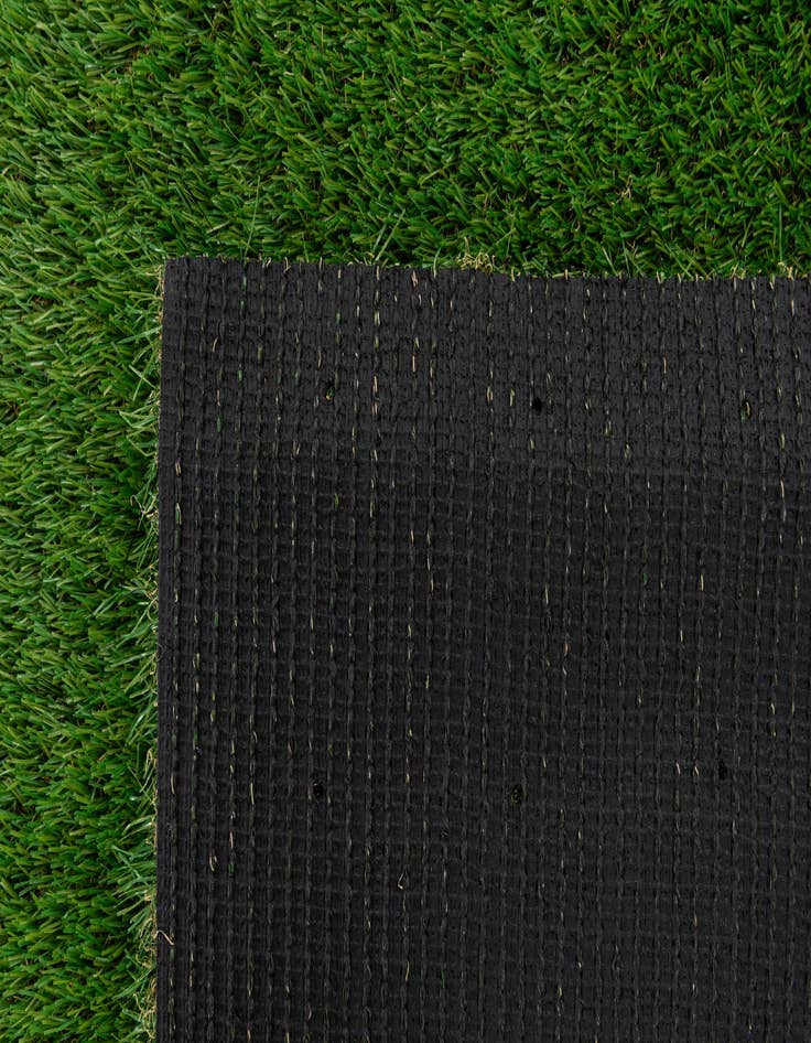 Detail image of 7' x 13' 2  Washable Grass Indoor / Outdoor Runner Rug