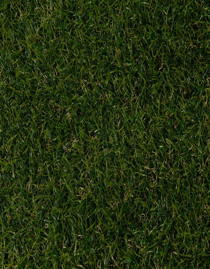 Detail image of 5' 2 x 10'  Washable Grass Indoor / Outdoor Runner Rug