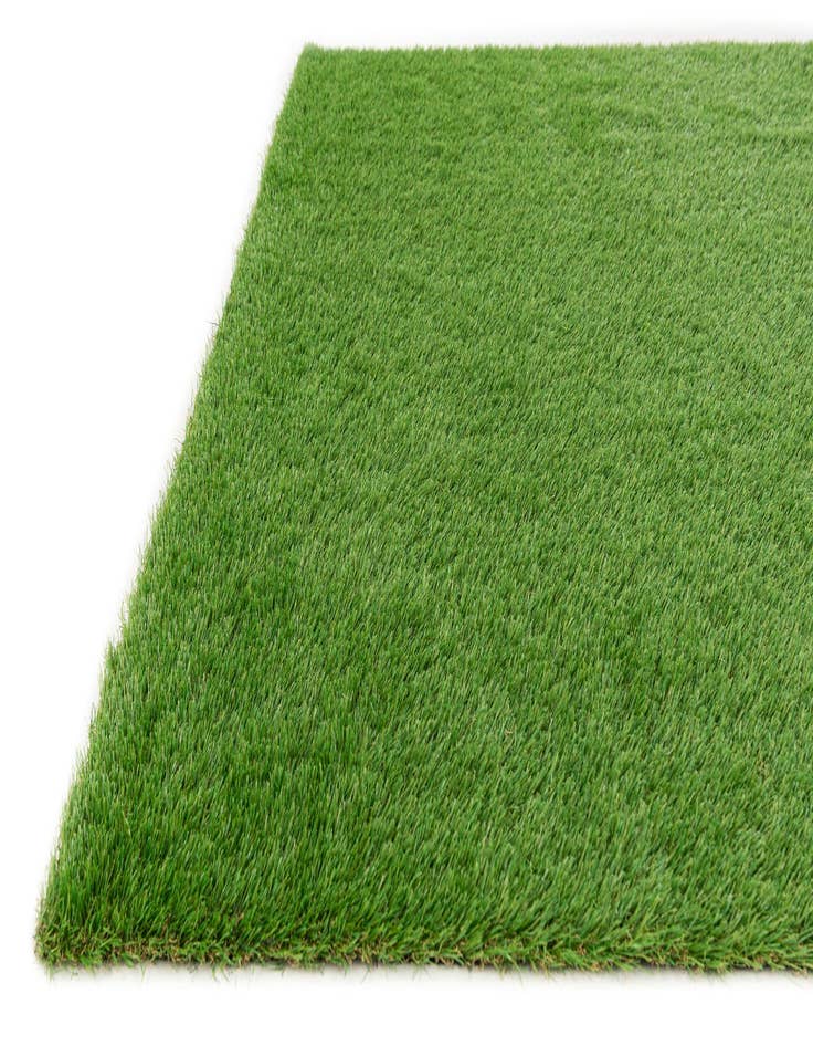 Detail image of 7' x 13' 2 Easy-Clean Grass Indoor / Outdoor Runner Rug