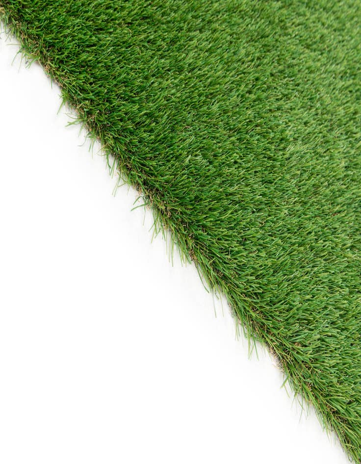 Detail image of 7' x 13' 2 Easy-Clean Grass Indoor / Outdoor Runner Rug