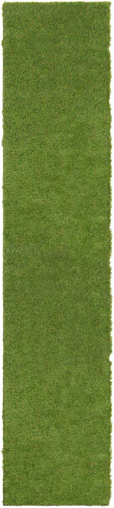 2' 7 x 12' Easy-Clean Grass Indoor / Outdoor Runner Rug