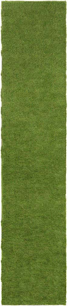 3' 3 x 16' 5 Easy-Clean Grass Indoor / Outdoor Runner Rug