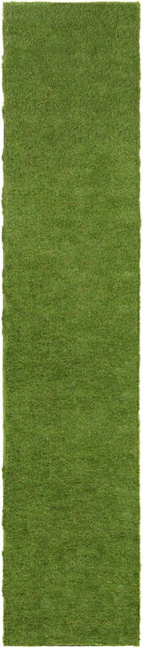 Detail image of 3' 3 x 16' 5 Easy-Clean Grass Indoor / Outdoor Runner Rug