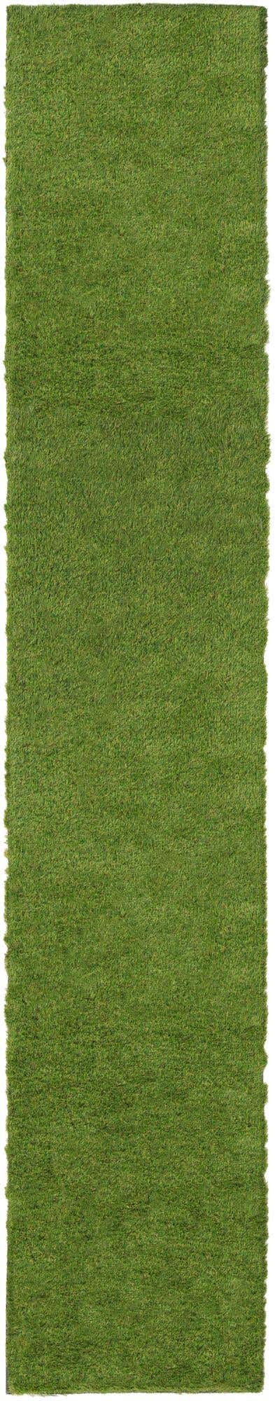3' 3 x 19' 8 Easy-Clean Grass Indoor / Outdoor Runner Rug
