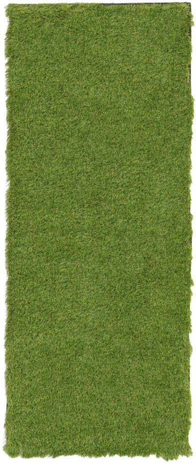 Detail image of 2' x 5' Easy-Clean Grass Indoor / Outdoor Runner Rug