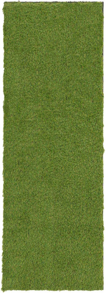Detail image of 2' x 6' Easy-Clean Grass Indoor / Outdoor Runner Rug