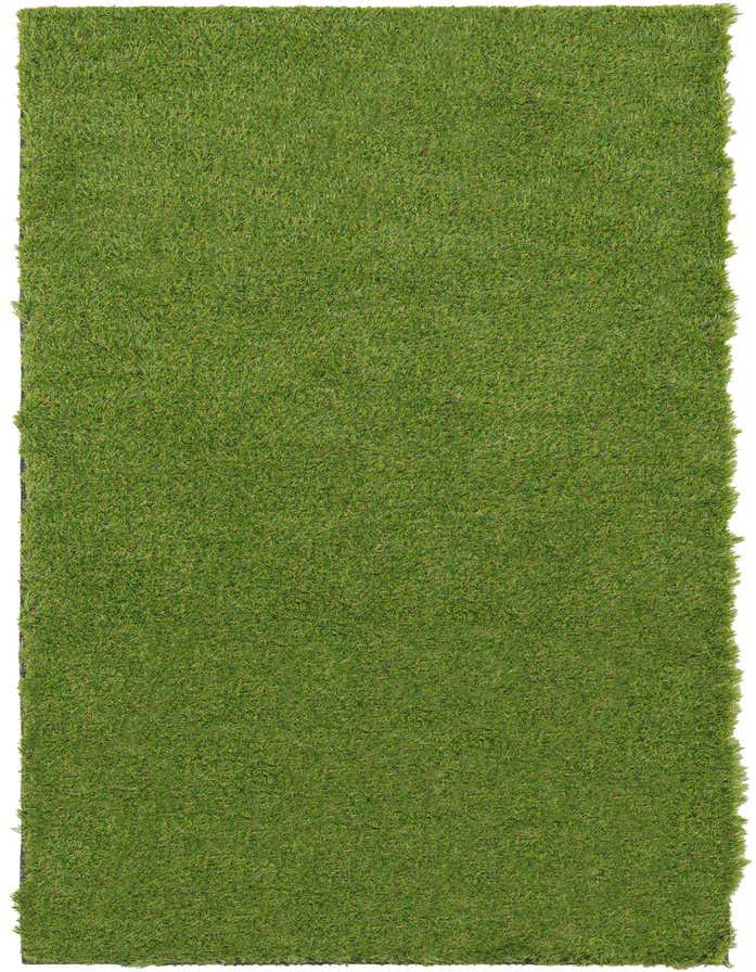2' 7 x 8' Easy-Clean Grass Indoor / Outdoor Runner Rug