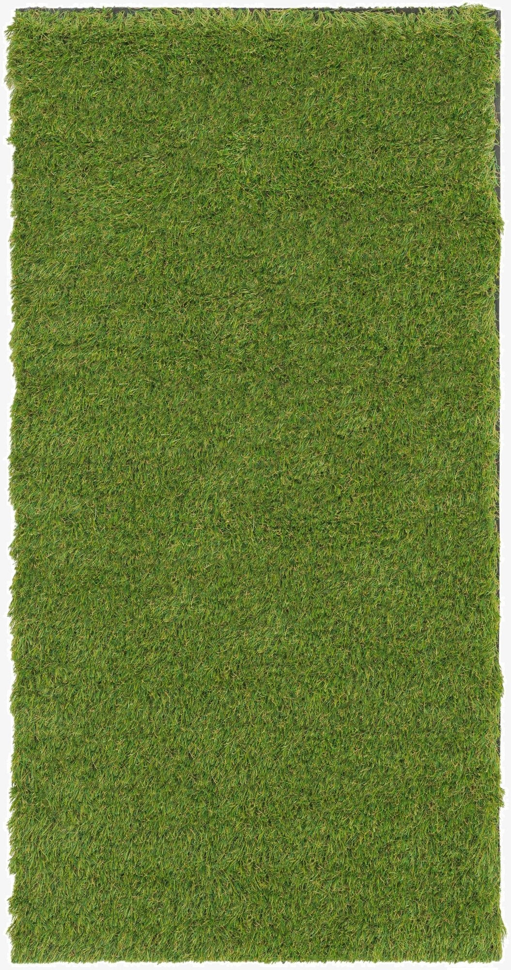 2' x 4'  Washable Grass Indoor / Outdoor Runner Rug
