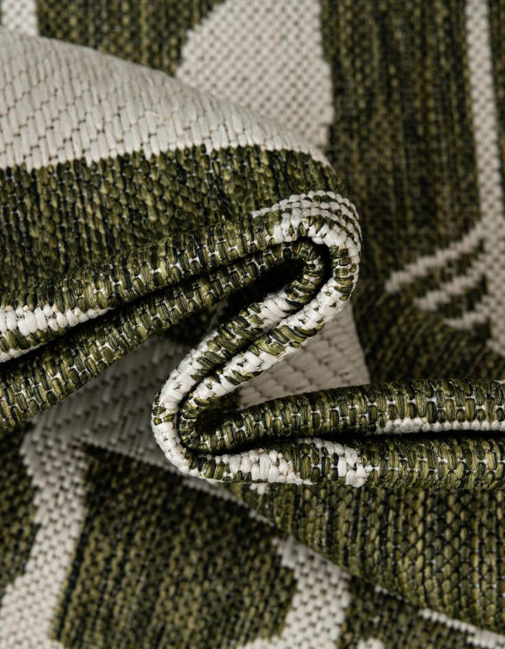 Detail image of 2' x 6' Easy-Clean Holiday Indoor / Outdoor Runner Rug