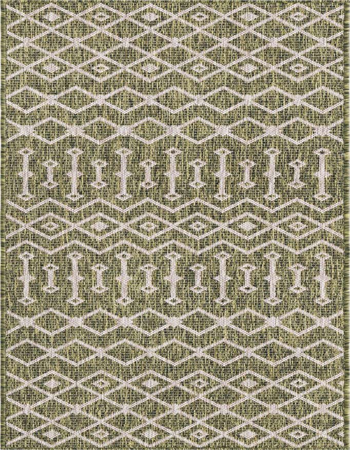 2' x 8' Easy-Clean Lattice Indoor / Outdoor Runner Rug