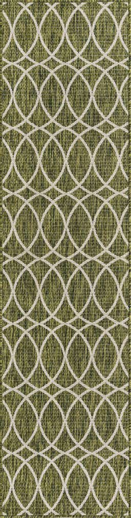 2' x 8' Easy-Clean Lattice Indoor / Outdoor Runner Rug