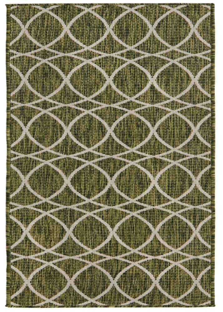 2' x 6' Easy-Clean Lattice Indoor / Outdoor Runner Rug