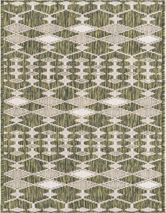 Detail image of 2' x 8' Easy-Clean Lattice Indoor / Outdoor Runner Rug