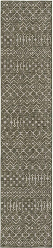 Detail image of 2' 7 x 12' Easy-Clean Lattice Indoor / Outdoor Runner Rug