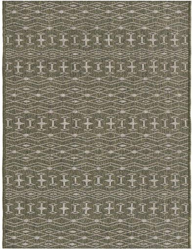 Detail image of 2' 7 x 13' Easy-Clean Lattice Indoor / Outdoor Runner Rug