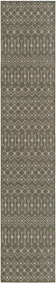 Detail image of 2' 7 x 13' Easy-Clean Lattice Indoor / Outdoor Runner Rug