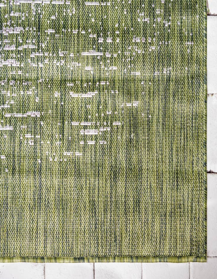 Detail image of 2' x 6'  Washable Modern Indoor / Outdoor Runner Rug