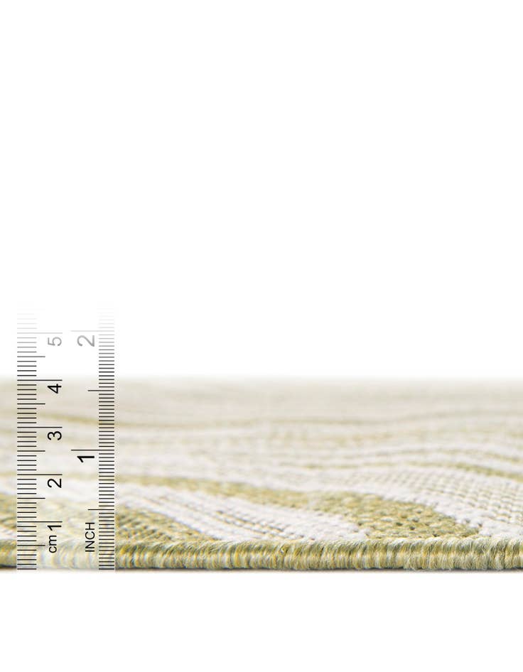 Detail image of 2' x 6' Easy-Clean Modern Indoor / Outdoor Runner Rug