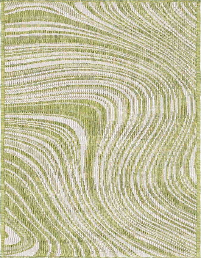 Detail image of 2' x 6' Easy-Clean Modern Indoor / Outdoor Runner Rug